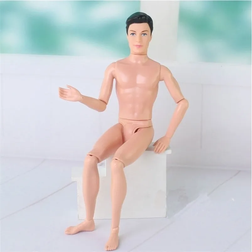 Moveable Jointed 30cm Male Prince Naked Nude Anatomically Correct